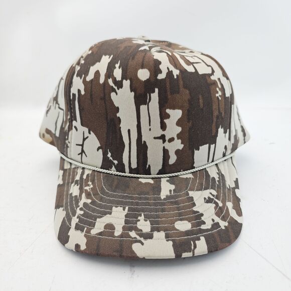 Other - Quality Caps By George Trucker Hat Foam Snapback Camouflage